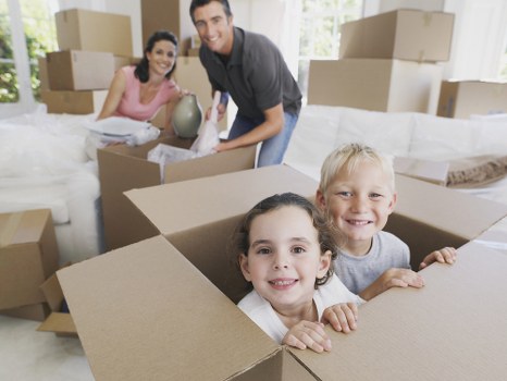 Professional team organizing an office move in Stockwell