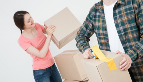 Commercial furniture removal for offices and business premises in Stockwell