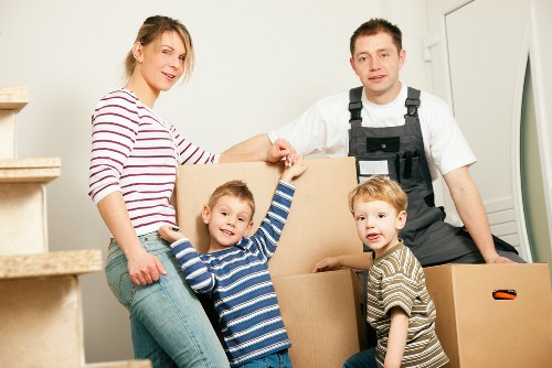 Customer complaint process for a removal van service