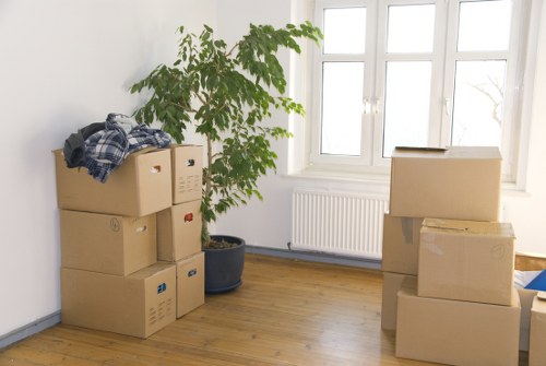Removal van in Stockwell supporting a local move
